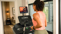 T6 Treadmill tablet on console in-home--thumbnail